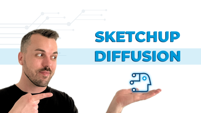 SketchUp Diffusion - extension de rendu IA